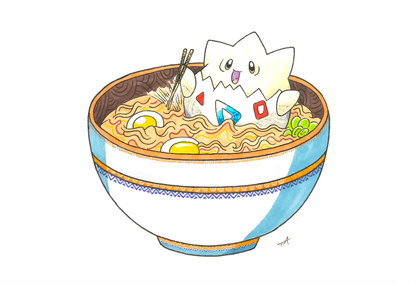 Togepi in Ramen